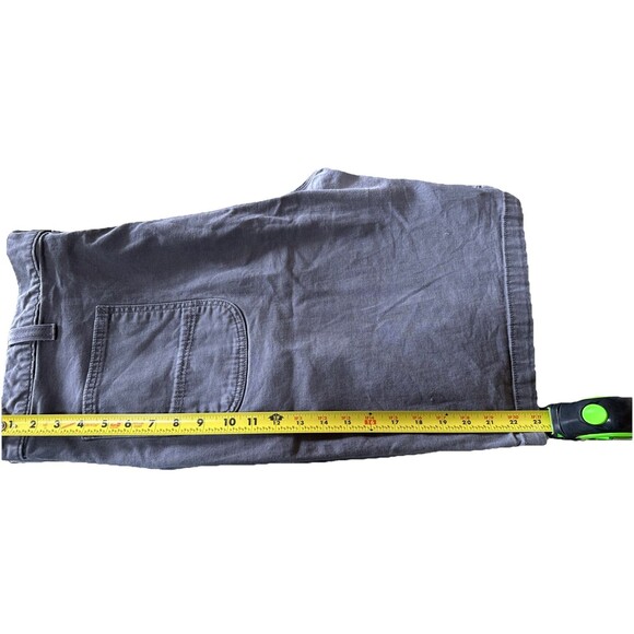 Carhartt Shorts Men's 44 Gray Relaxed 10" Rigby Canvas Dungaree Work Relaxed Fit - Picture 7 of 11